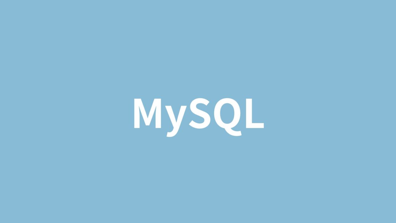 MySQL